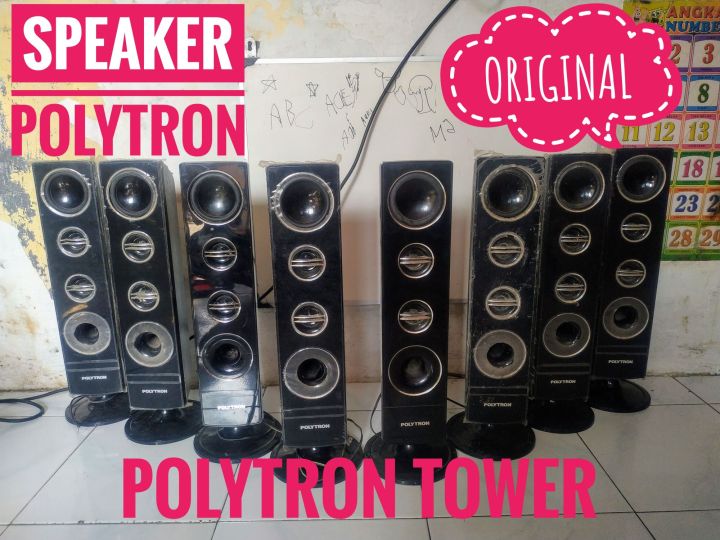 Speaker Pasif Polytron Tower Original Lazada Indonesia