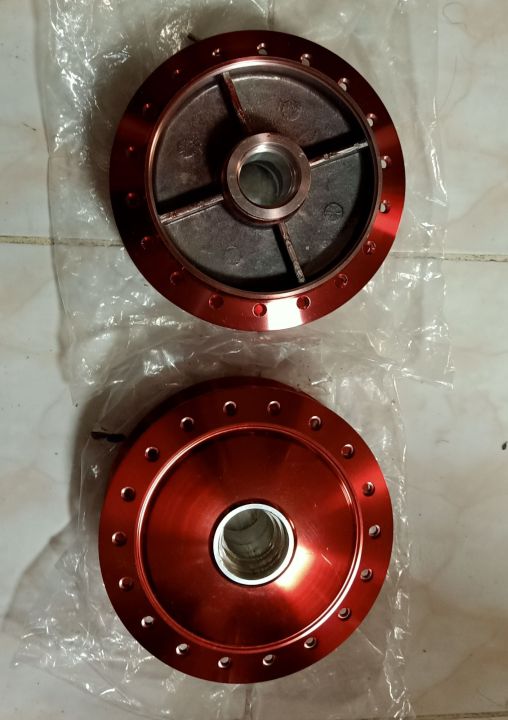 Honda Xrm Rs Wave Front And Rear Hub Set Drum Type Pareho