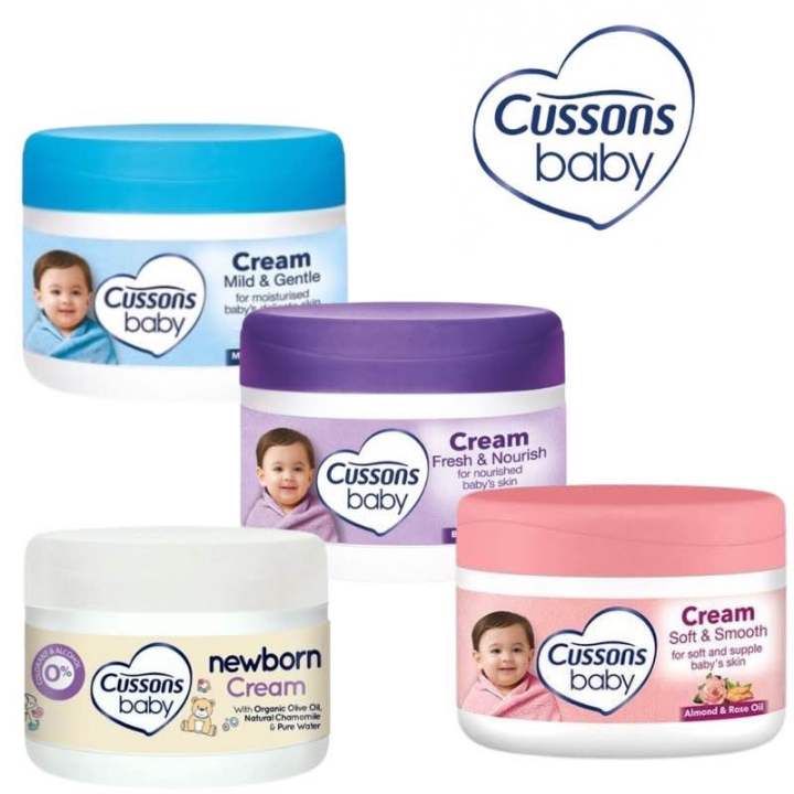 Cussons Baby Cream Gr Mild Gentle Soft Smooth Fresh Nourish Biru Pink