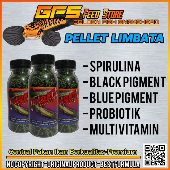 Channa Limbata Special Pellet 1mm 100ml Lazada