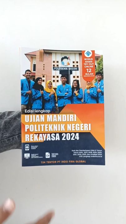 Buku Terbaru Ujian Mandiri Politeknik Negeri Rekayasa Edisi Lengkap