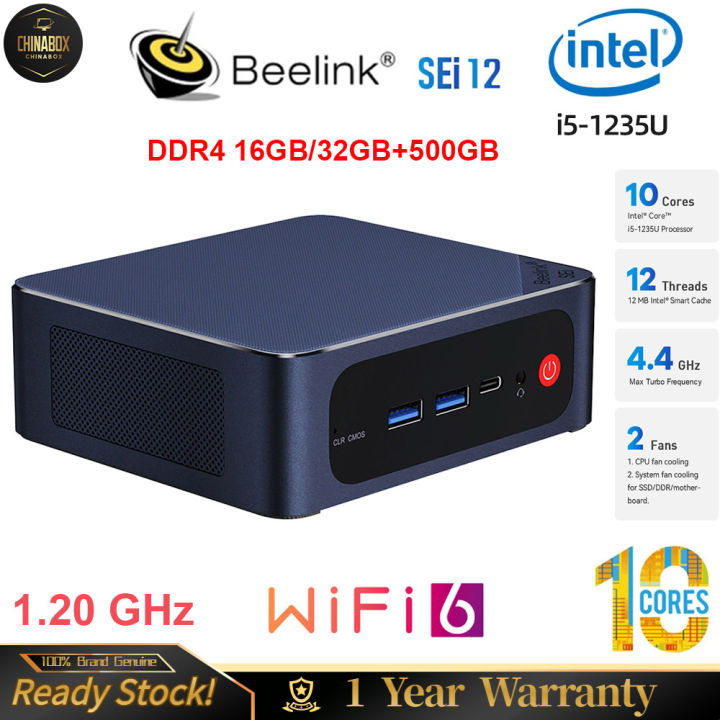 Beelink Mini Pc Sei Game Mini Pc I H Win Pro Ddr Mhz