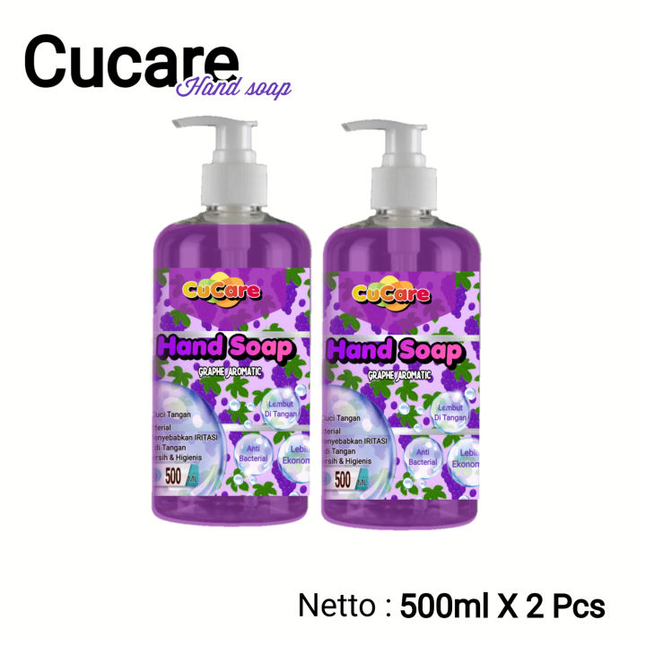 Sabun Cuci Tangan Wangi Anggur Hand Soap Cucare Ml X Pcs Lazada