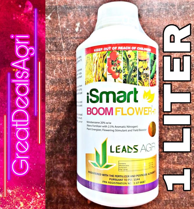 Ismart Boom Flower N Liter Plant Energizer Flowering Stimulant