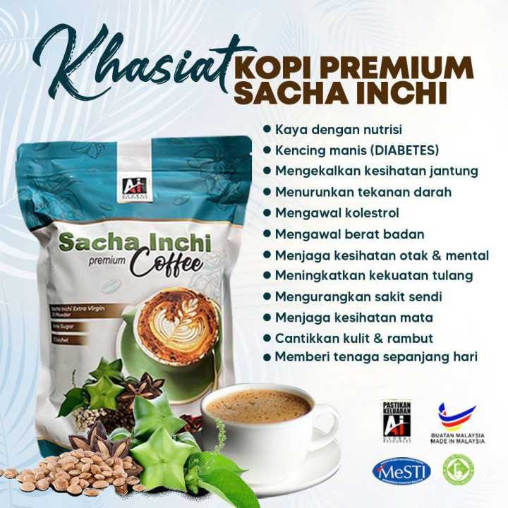 KOPI SACHA INCHI PREMIUM PREMIX AI Lazada