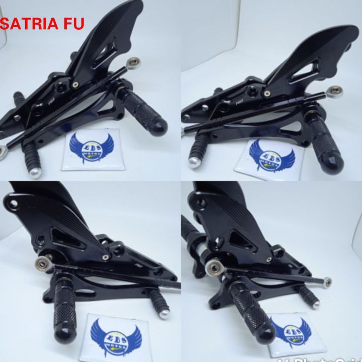 STEP UNDERBONE SATRIA FU FOOTSTEP SATRIA MODEL NUI BLACK EDITION