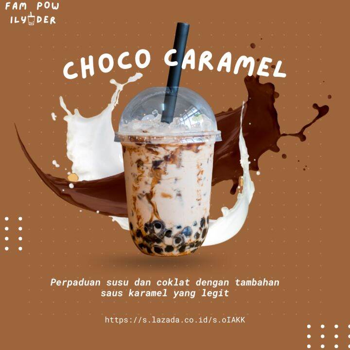 Bubuk Minuman Rasa Choco Caramel 1kg Powder Minuman Rasa Choco Caramel