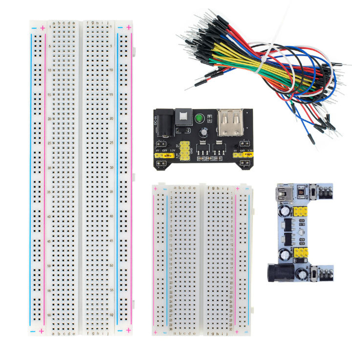 MB 102 MB102 Breadboard 400 830 Point Solderless PCB Bread Board Test