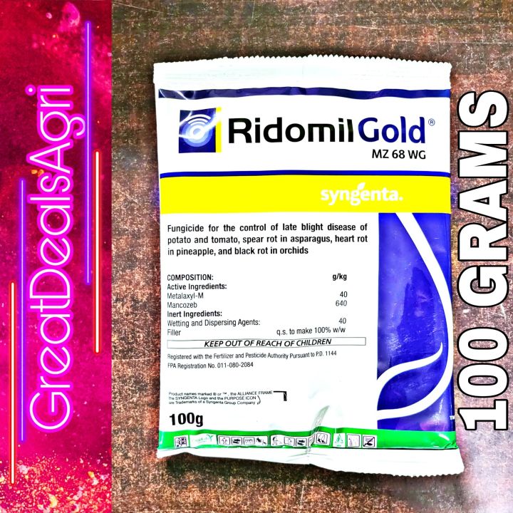 Ridomil Gold Mz Wg Metalaxyl M Mancozeb Fungicide G By