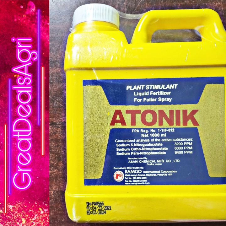 ATONIK FOLIAR FERTILIZER 1L RAMGO INTERNATIONAL CORP Lazada PH