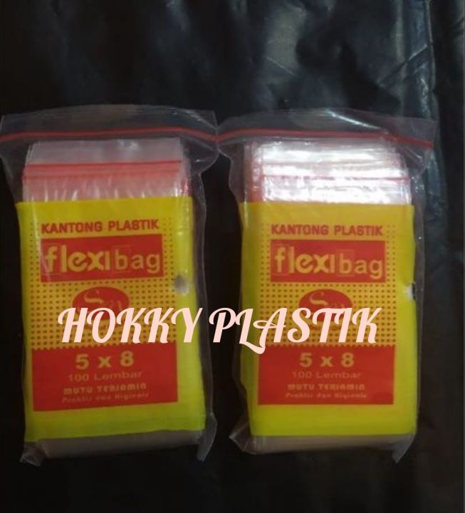 Plastik Klip Ziplock FLEXIBAG Plastik Sambel Dan Obat Obatan Lazada