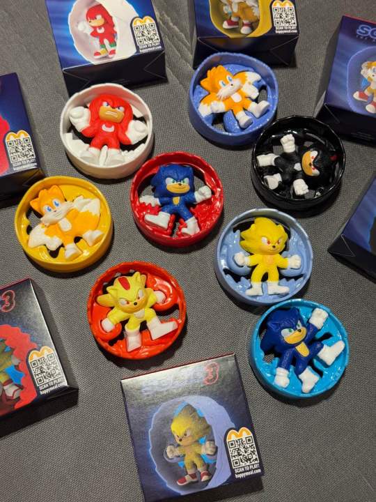 Original Mcdonalds Sonic Toys Sonic The Hedgehog