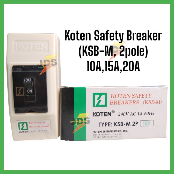 Koten Safety Breaker Ksb M P A A A Lazada Ph