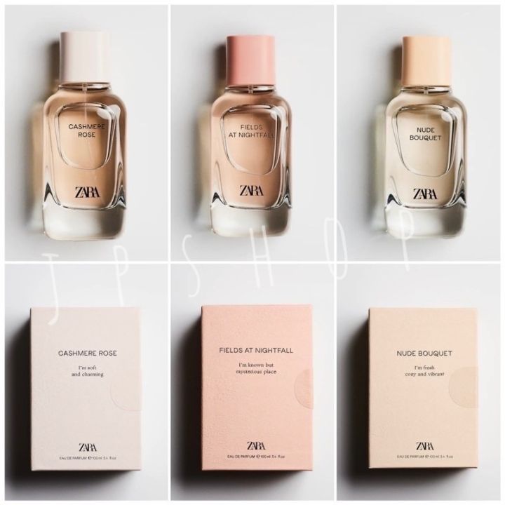 Zara EDP For Woman Nude Bouquet Cashmere Rose Fields At Nightfall