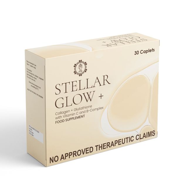 STELLAR GLOW GORGEOUS GLOW GLUTATHIONE COLLAGEN VIT C AND B COMPLEX