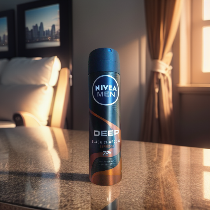 Buy 1 Take 1 NIVEA Men Deodorant Deep Black Charcoal Espresso Spray