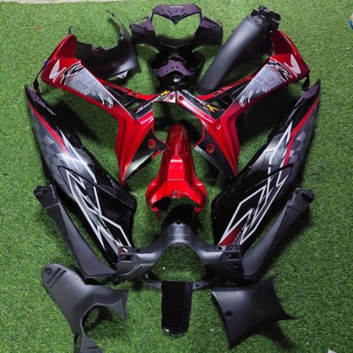 Cover Full Body Kasar Halus Honda Supra X 125 Batman Paket Body 1 Motor