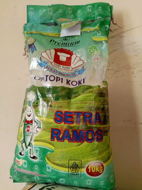 Beras Setra Ramos Topi Koki Kg Lazada Indonesia