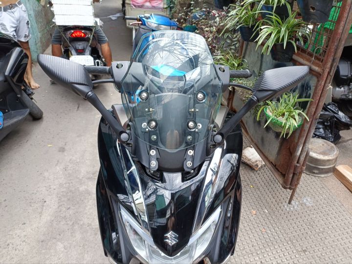 Suzuki Burgman Bracket With Side Mirror Lazada PH