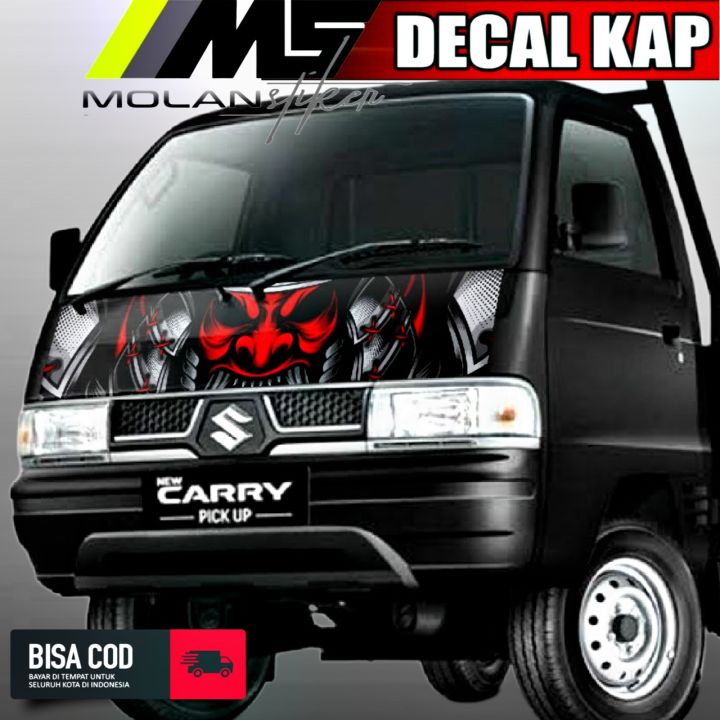 Decal Sticker Striping Variasi Kap Kabin Suzuki Carry Futura