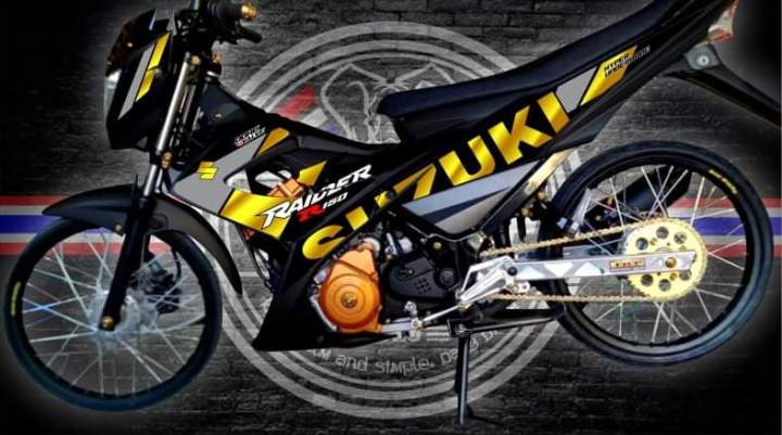 SUZUKI Raider 150 Reborn DECAL STICKER Suzuki Design Lazada PH