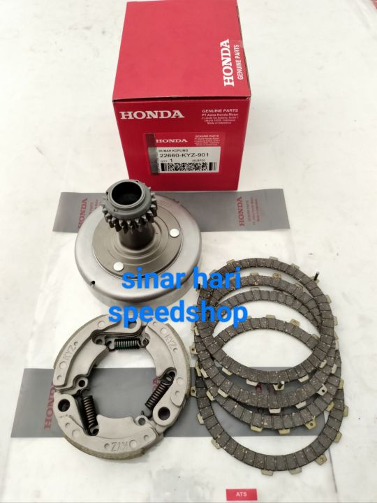 LONCENG 3 ITEM KYZ HONDA ORIGINAL SUPRA X 125 HELM IN FI SUPRA X 125