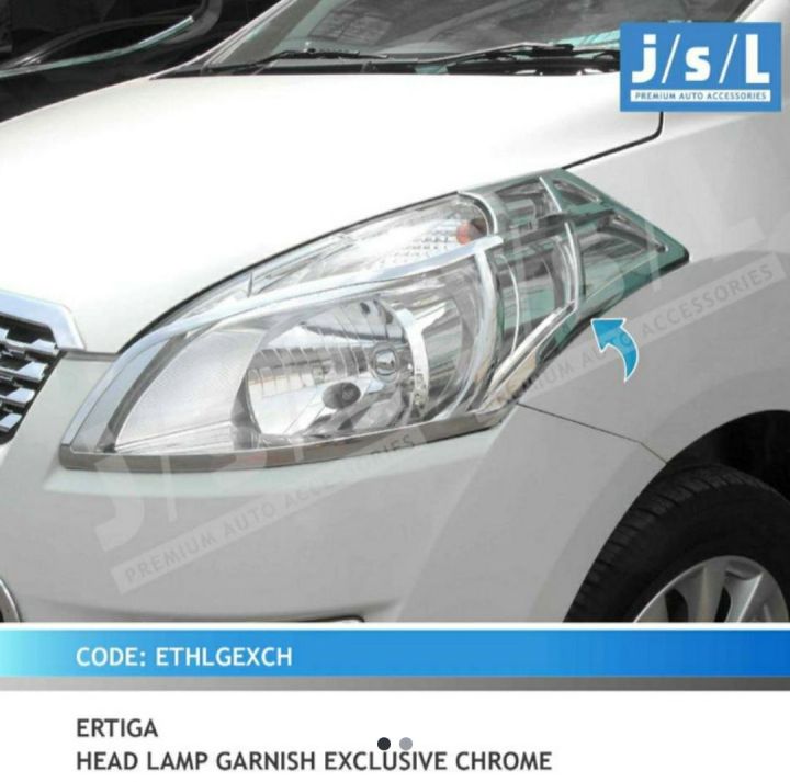 Garnish Lampu Depan Ertiga Exclusive Chrome Lazada Indonesia