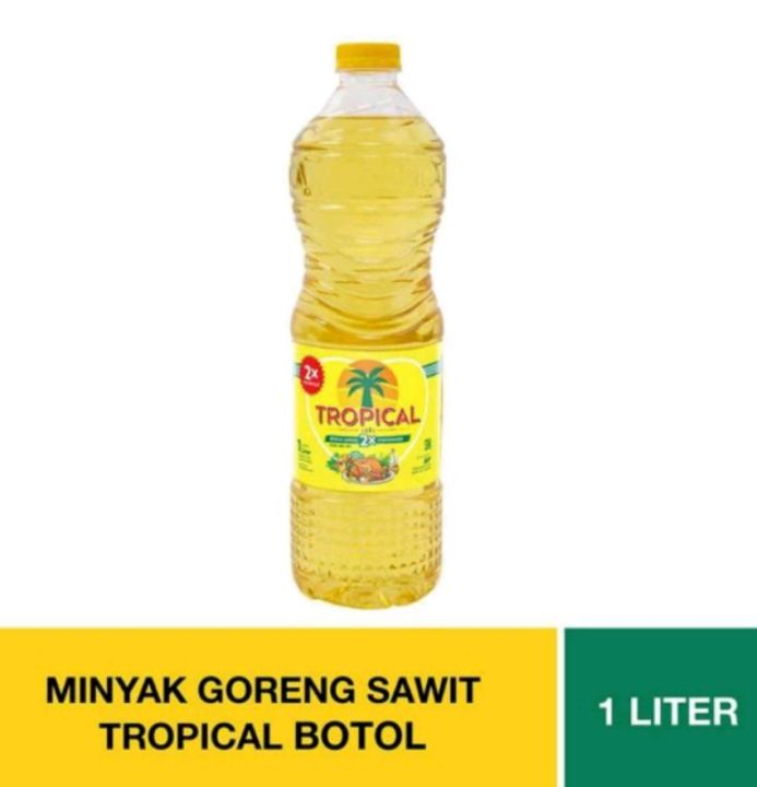 Minyak Goreng Tropical Kemasan Botol 1 Liter Lazada Indonesia