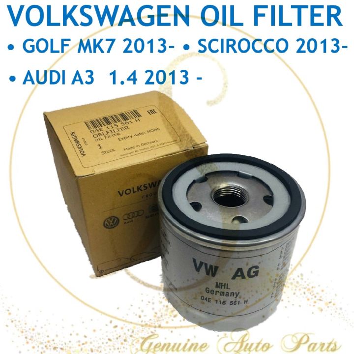 Original Audi Volkswagen Oil Filter Volkswagen Golf Mk