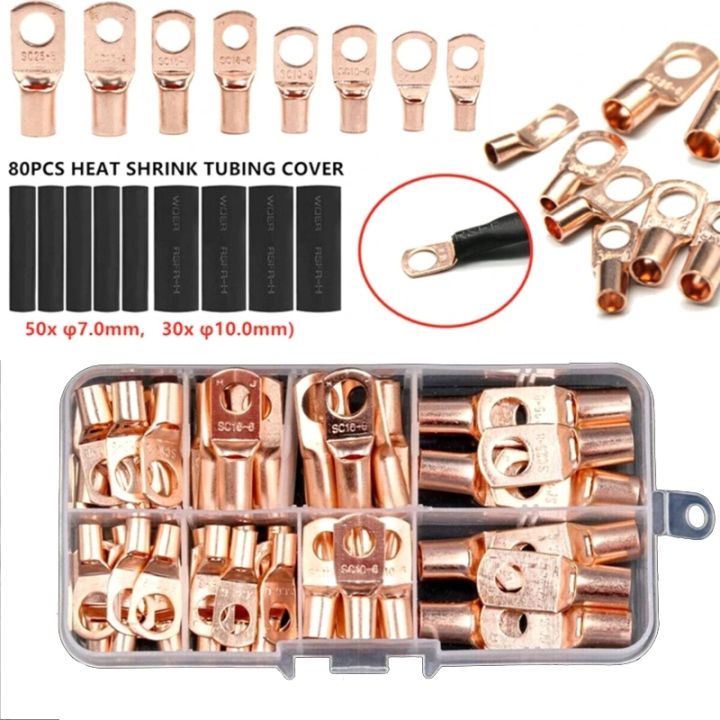 140pcs Peephole Copper Terminal Box Mounted Copper Terminal SC Series