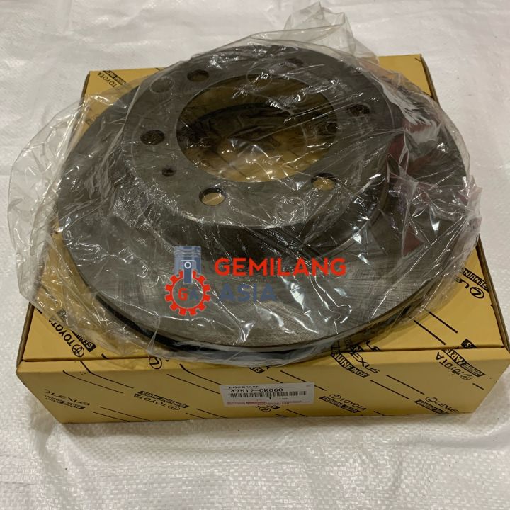 Piringan Cakram Disc Brake Toyota Hilux Vigo Fortuner Vnt Cm