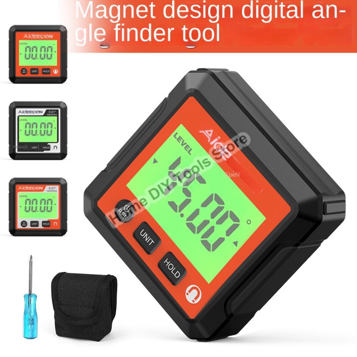 Precision Digital Inclinometer Mini Degree Magnetic Spirit Level