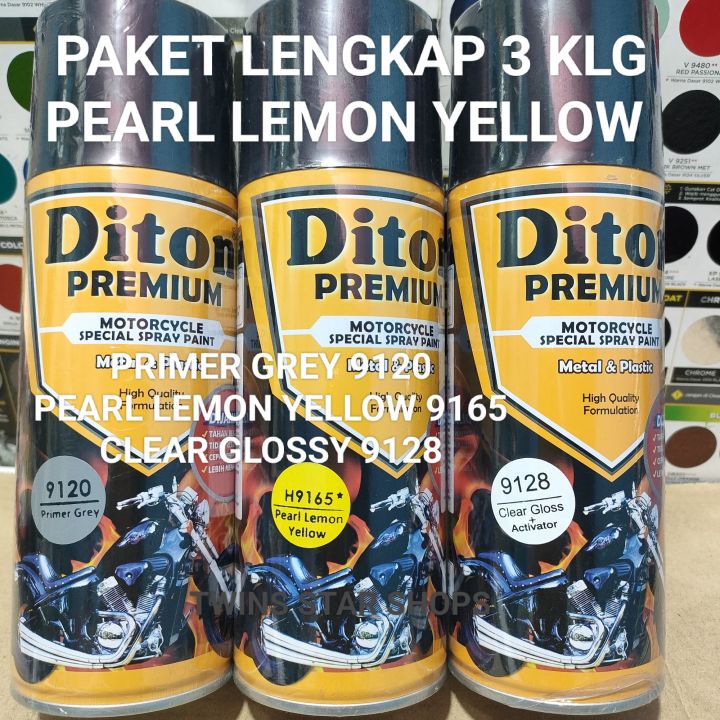 Pilok Pilox Cat Semprot Diton Premium Paket Lengkap 3 Kaleng 400cc