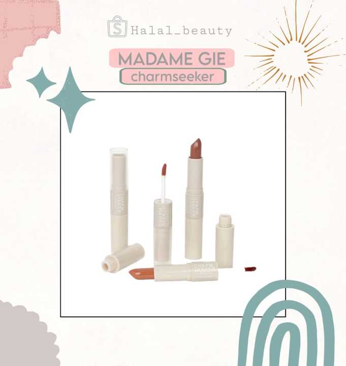 Madame Gie Charmseeker 2in1 Ombre Make Up Soft Matte Finish 3 Shade