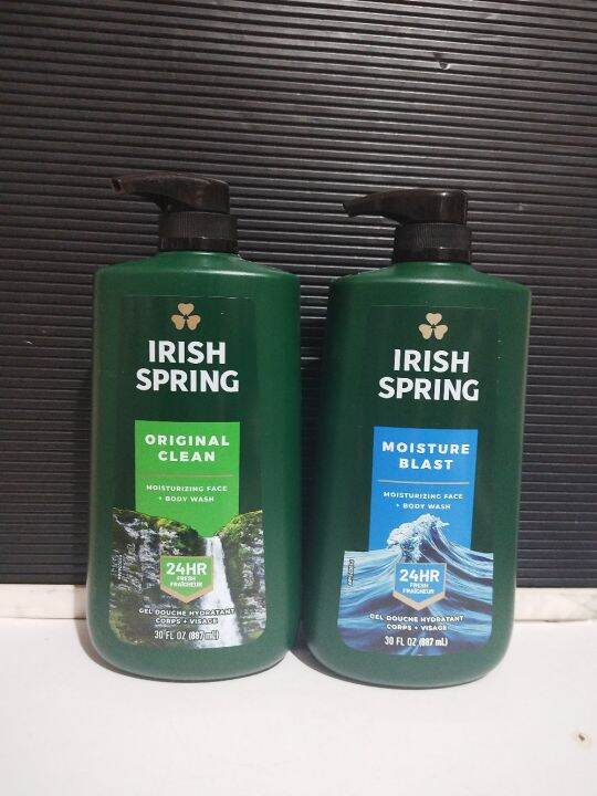 Irish Spring Original Clean Moisture Blast In Body Wash Oz