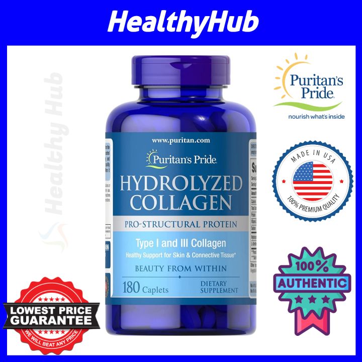 Puritan S Pride Hydrolyzed Collagen 1000mg Lazada PH