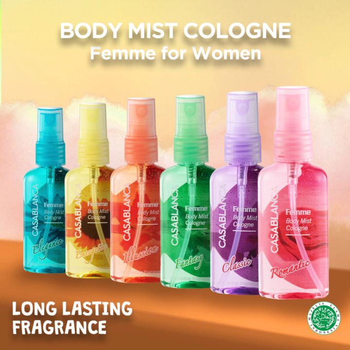 Casablanca Body Mist Cologne Femme For Women 50ml Lazada Indonesia