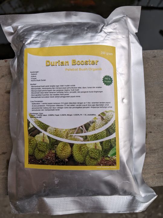 Pupuk Organik Durian Booster Pelebat Buah Pemacu Pertumbuhan Bunga Dan