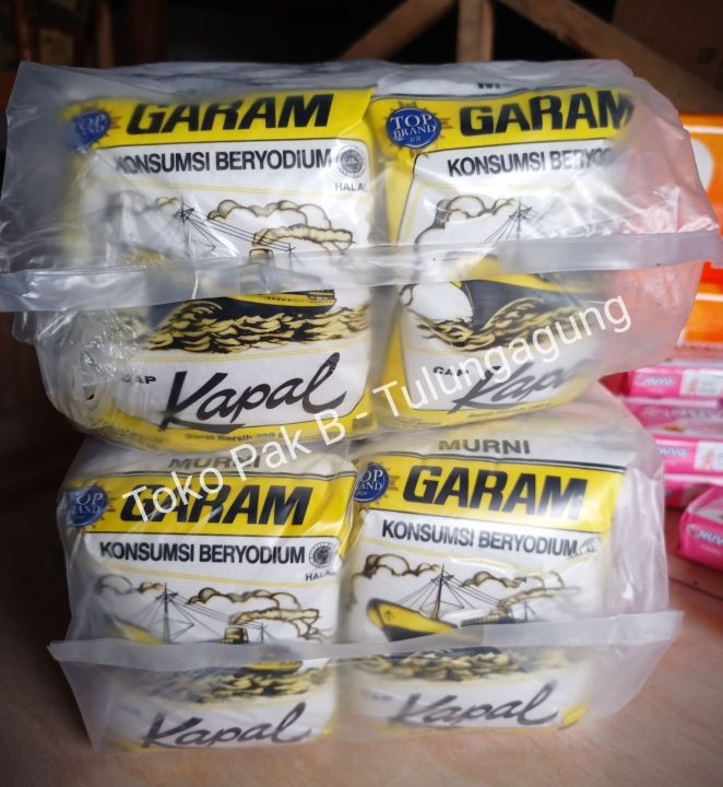 Garam Beryodium Cap Kapal 250 Gram Garam Halus Lazada Indonesia