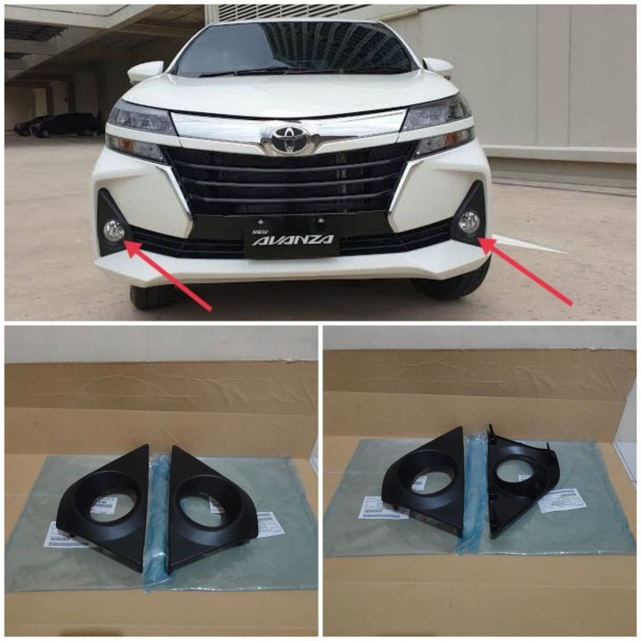 Cover Lampu Foglamp Toyota All New Avanza Xenia 2019 2020 52715 BZ080