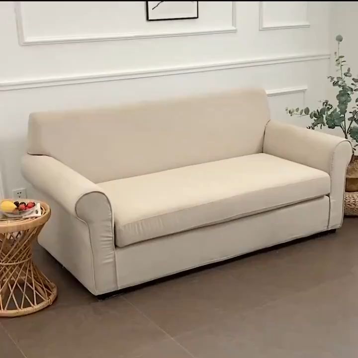 1 2 3 4 Seater L Shape Sofa Cover Universal Seersucker Sarung Sofa