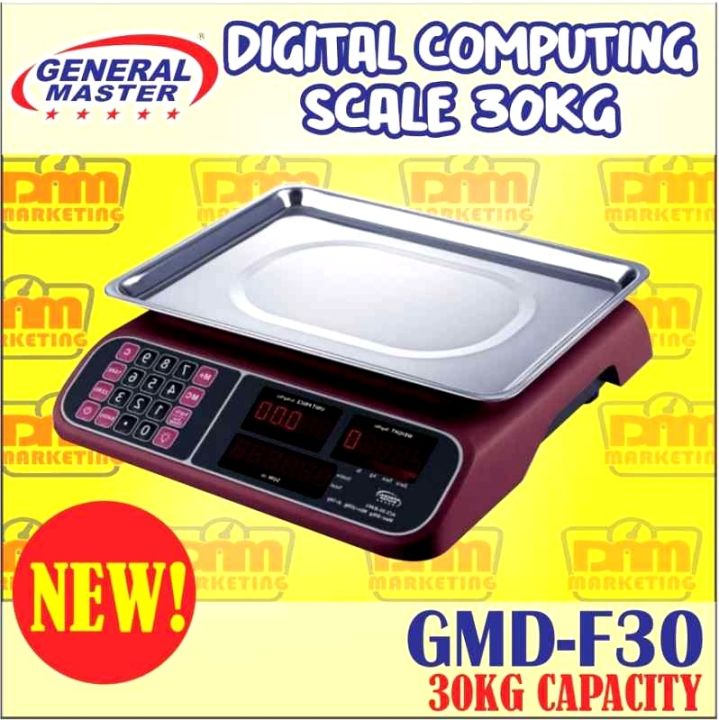 General Master Digital Computing Scale Kg Gmd F Lazada Ph