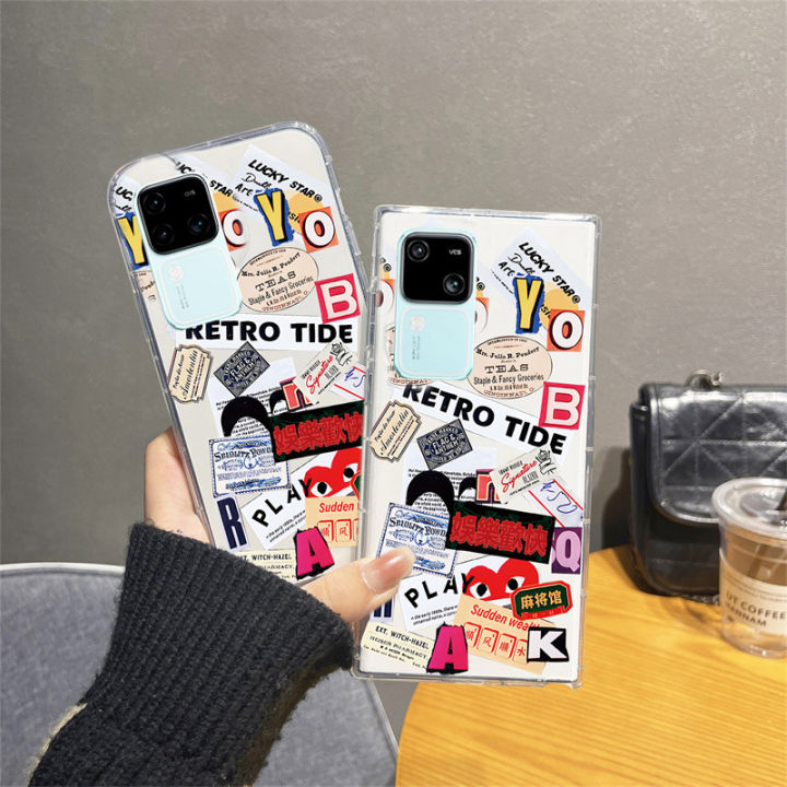 Phone Case Vivo V X Pro G Casing Hot New Design Retro Cartoon