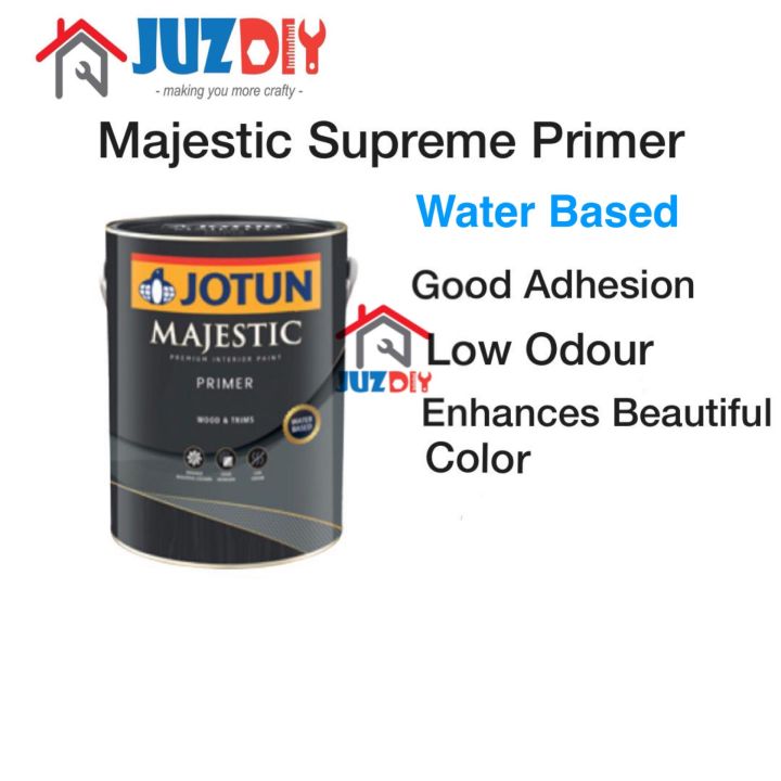 Jotun Majestic Supreme Primer L L Water Based Kayu Besi