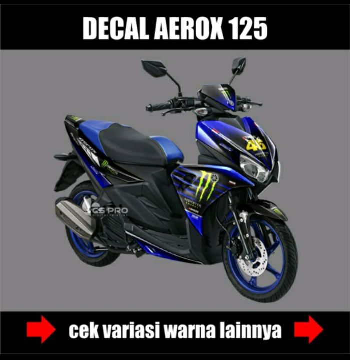 Decal Yamaha Aerox Stiker Decal Full Body Aerox Lazada Indonesia