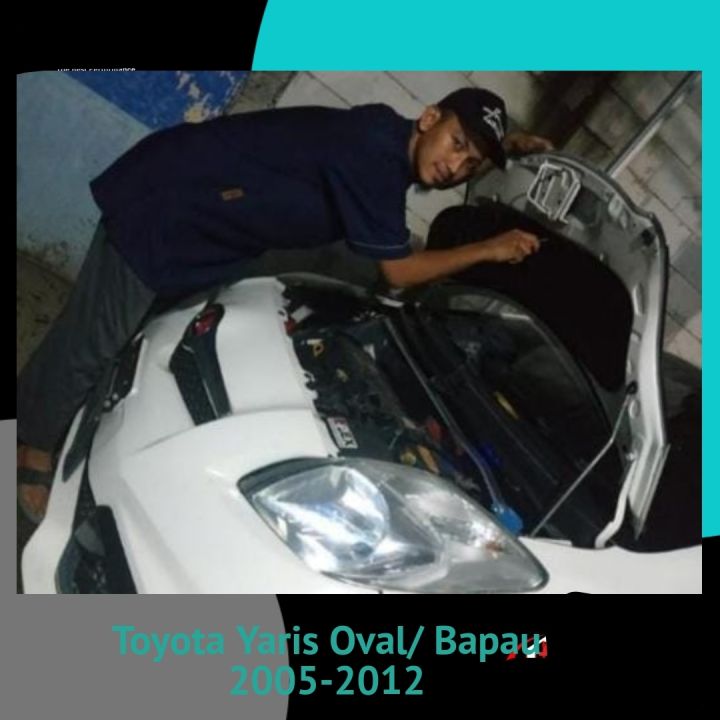 Toyota Yaris Oval Bapau Peredam Panas Dan Suara Kap Mesin Mobil