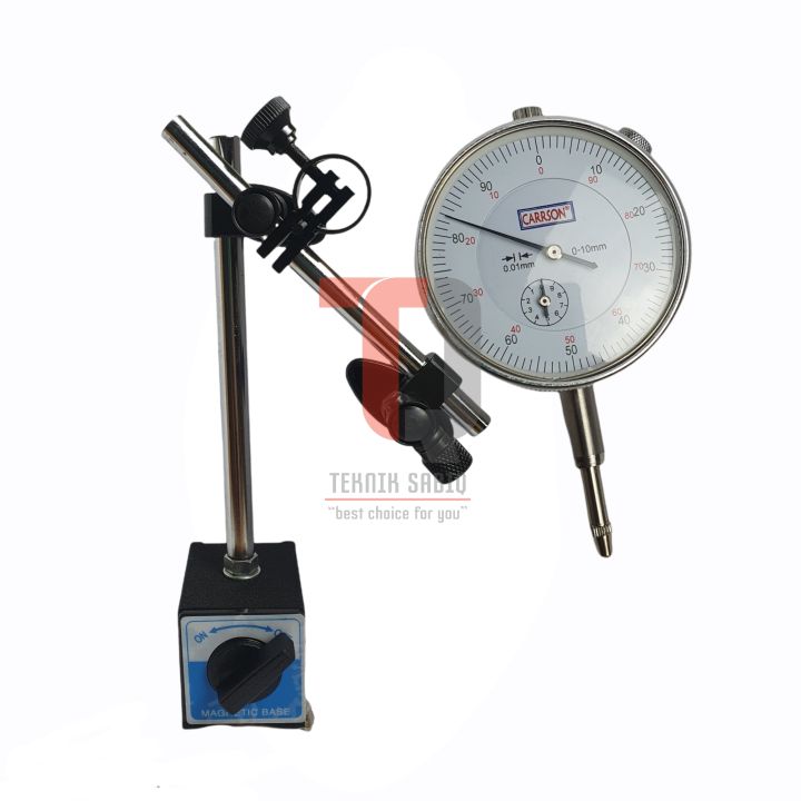 Paket Lengkap Dial Indicator Dan Magnetic Base Lazada Indonesia