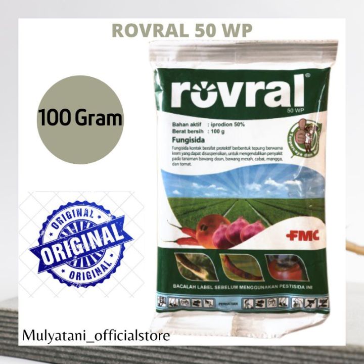 Rovral Wp Fungisida Gram Original Kemasan Pabrik Lazada Indonesia