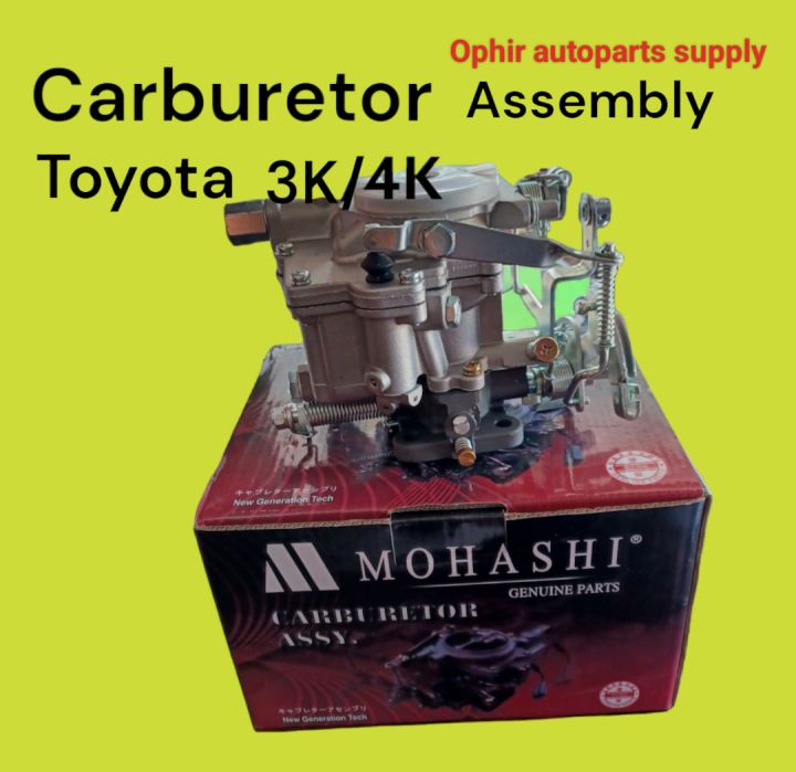 Carburetor Assembly For Toyota K K Mohashi Brand Genuine Parts