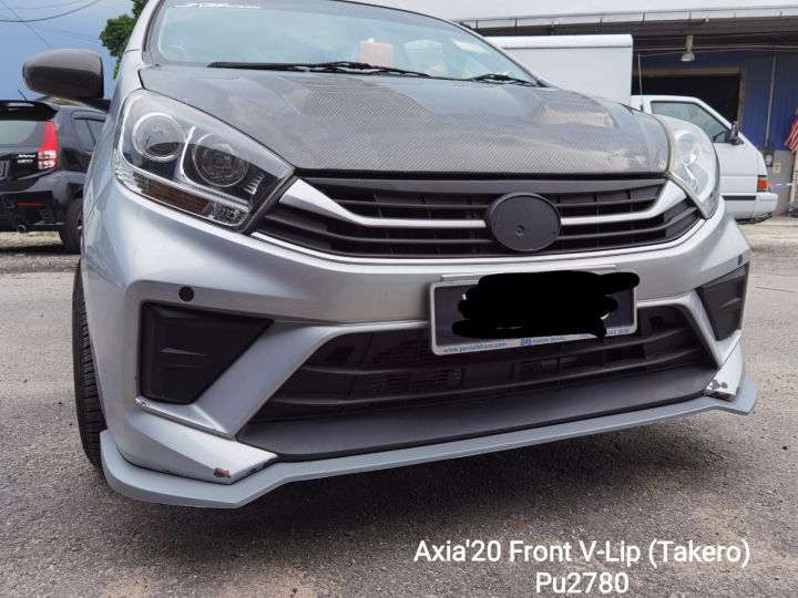 Perodua Axia Takero Bodykit Body Kit Front Rear Skirt